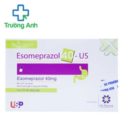 Esomeprazol 40-US - Điều trị trào ngược dạ dày thực quản