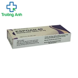 Espoan 40 - Thuốc điều trị viêm loét dạ dày - tá tràng của Ấn Độ