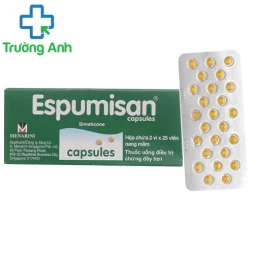 Espumisan Cap 40mg - Thuốc điều trị đầy hơi, chướng bụng hiệu quả