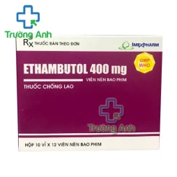 Ethambutol 400 mg - Thuốc điều trị bệnh lao phổi hiệu quả