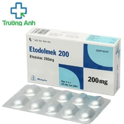 Etodolmek 200 Mekophar - Điều trị viêm và đau do viêm khớp dạng thấp