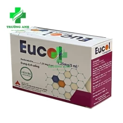 Eucol 1,25mg/5ml - Giúp điều trị viêm mũi dị ứng, mày đay hiệu quả