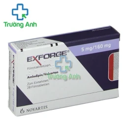 Exforge 5mg/160mg Novartis - Thuốc điều trị tăng huyết áp hiệu quả