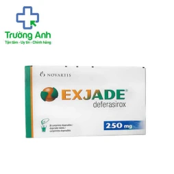 Exjade 250 - Thuốc đào thải sắt thừa ở bệnh nhân truyền máu