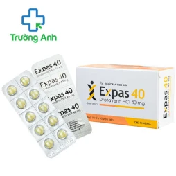 Expas 40 - Thuốc giảm đau do co thắt cơ trơn hiệu quả của DHG