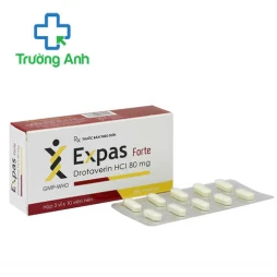 Expas Forte 80mg - Thuốc điều trị co thắt cơ trơn hiệu quả của DHG