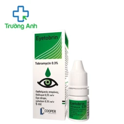 Eyetobrin 0,3% - Thuốc điều trị viêm mắt của Cooper
