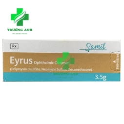 Eyrus Ophthalmic Ointment 3,5g - Điều trị viêm mắt của Samil