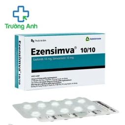 Ezensimva 10/10 Agimexpharm - Thuốc điều trị tăng cholesterol máu