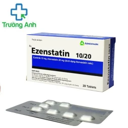 Ezenstatin 10mg/20mg - Giúp giảm cholesterol máu, dự phòng các biến cố tim mạch