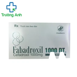 Fabadroxil 1000DT - Thuốc điều trị nhiễm khuẩn hiệu quả của Pharbaco