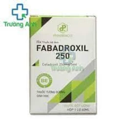 Fabadroxil 250mg Pharbaco (lọ bột) - Điều trị nhiễm khuẩn da, viêm phổi nhanh chóng
