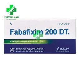 Fabafixim 200 DT - Thuốc điều trị nhiễm khuẩn hiệu quả của Pharbaco