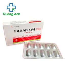 Fabafixim 200 Pharbaco - Điều trị nhiễm khuẩn hiệu quả