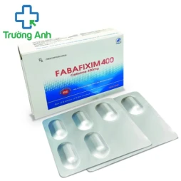FABAFIXIM 400 - Thuốc điều trị nhiễm khuẩn hiệu quả của Pharbaco