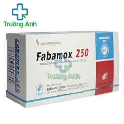 Fabamox 250 Pharbaco (viên) - Thuốc điều trị nhiễm khuẩn đường uống