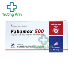 Fabamox 500 (Viên nang cứng) - Thuốc điều trị nhiễm khuẩn hiệu quả