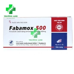 Fabamox 500mg - Thuốc điều trị nhiễm khuẩn hiệu quả của Pharbaco 