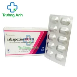 Fabapoxim 100 DT Pharbaco - Thuốc điều trị nhiễm khuẩn đường uống