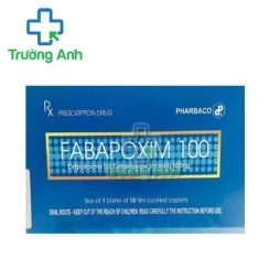 Fabapoxim 100 Pharbaco - Thuốc điều trị nhiễm khuẩn hiệu quả