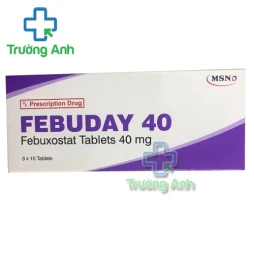 Febuday 40 - Thuốc điều trị bệnh gút của Ấn Độ