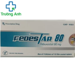 Fedestar 80 - Thuốc điều trị tăng acid uric huyết mạn tính