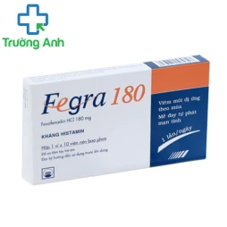 Fegra 180 - Thuốc điều trị dị ứng theo mùa của Pymepharco