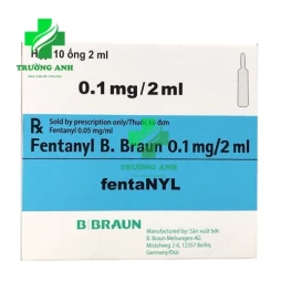Fentanyl B.Braun 0.1mg/2ml - Thuốc giảm đau an thần hiệu quả
