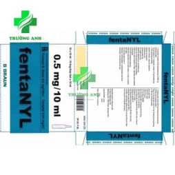 Fentanyl B. Braun 0.5mg/10ml - Thuốc giảm đau an thần, gây mê