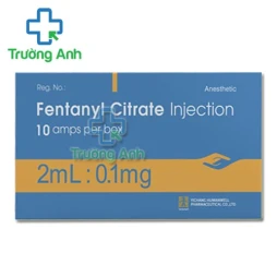 Thuốc tiêm Fentanyl citrate - Thuốc giảm đau trong phẫu thuật hiệu quả