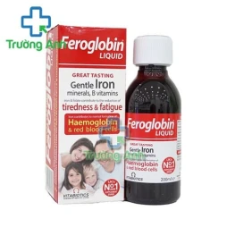 Feroglobin Liquid - Hỗ trợ bổ sung sắt, acid folic và các vitamin