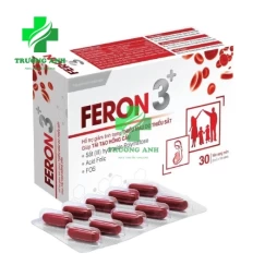 Feron 3+ - Giúp bổ sung sắt và acid folic cho cơ thể hiệu quả