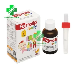 Ferrolip baby - Giúp bổ sung sắt hiệu quả cho trẻ