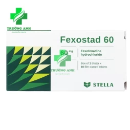 Fexostad 60 - Thuốc trị viêm mũi dị ứng ở người lớn và trẻ em