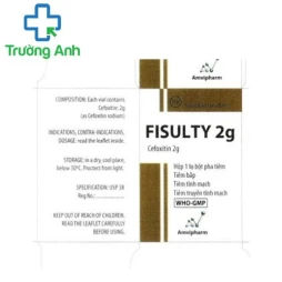 Fisulty 2g Amvipharm - Thuốc điều trị nhiễm khuẩn hiệu quả 