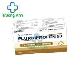 Flurbiprofen 50 Khapharco - Thuốc kháng viêm, giảm đau hiệu quả
