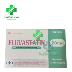 Fluvastatin 20mg MD Pharco - Thuốc điều trị tăng cholesterol máu