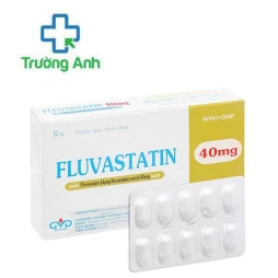 Fluvastatin 40mg MD Pharco - Điều trị tăng Cholesterol và rối loạn lipid máu