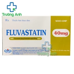 Fluvastatin 40mg MD Pharco - Điều trị tăng Cholesterol và rối loạn lipid máu