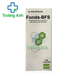 Fonda-BFS 2,5mg/0,5ml CPC1 HN - Điều trị huyết khối tĩnh mạch