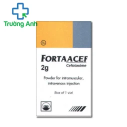 Fortaacef 2g Pymepharco - Thuốc điều trị nhiễm khuẩn nặng hiệu quả