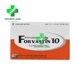 FORVASTIN 10 -Thuốc làm giảm cholesterol hiệu quả  