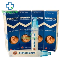 Fosmitic 300mg/10ml - Điều trị viêm tai ngoài, viêm tai giữa