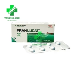 Franlucat 5mg - Điều trị viêm mũi dị ứng theo mùa hiệu quả