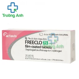 Freeclo 75 Actavi - Thuốc hôc trợ xơ vỡ động mạnh chất lượng