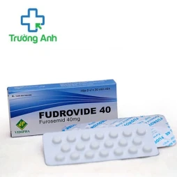 Fudrovide 40 Vidipha - Thuốc điều trị tăng huyết áp hiệu quả