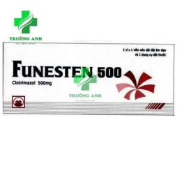 Funesten 500 Pymepharco - Thuốc điều trị nhiễm nấm âm đạo hiệu quả
