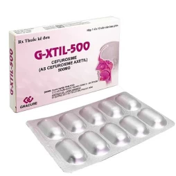 G-XTIL-500 - Điều trị viêm phế quản cấp và mạn hiệu quả