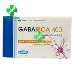 Gabarica 400 - Thuốc điều trị bệnh động kinh hiệu quả