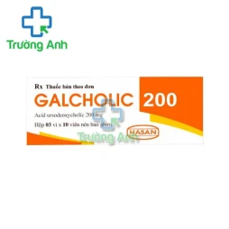 Galcholic 200 Hasan - Điều trị bệnh sỏi túi mật hiệu quả